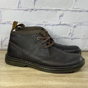 Dr. Martens Sussex Brown Leather Chukka Boots Men's Size 13 Lace Up